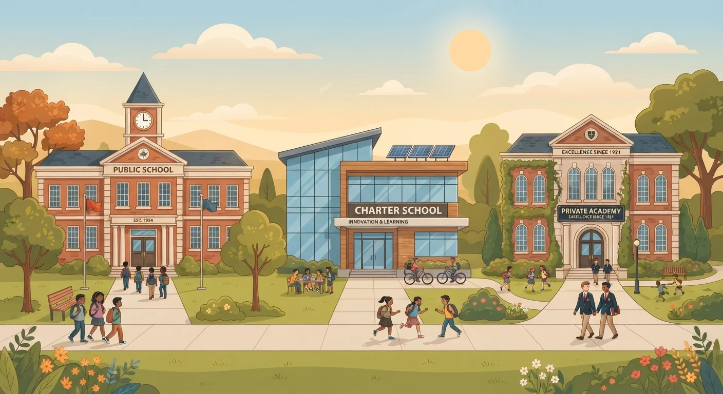 Public School, Charter School, Private School: Understanding the Core Differences